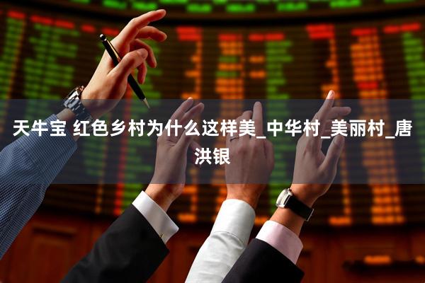 天牛宝 红色乡村为什么这样美_中华村_美丽村_唐洪银