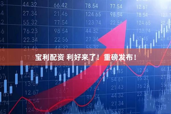 宝利配资 利好来了！重磅发布！